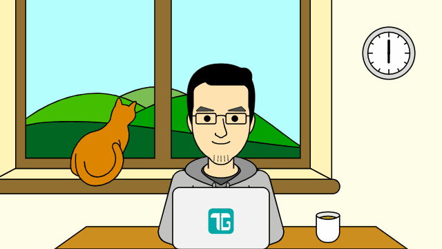 Me working on Trangram (animated by Trangram) Me working on Trangram (animated by Trangram)